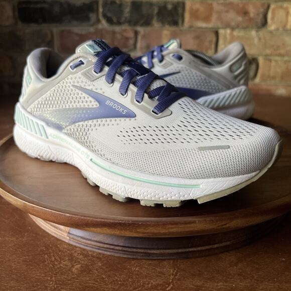 Brooks Adrenaline GTS 22 Supportive Women's 9 N Gray Road Running Shoes Sneakers - Picture 5 of 16